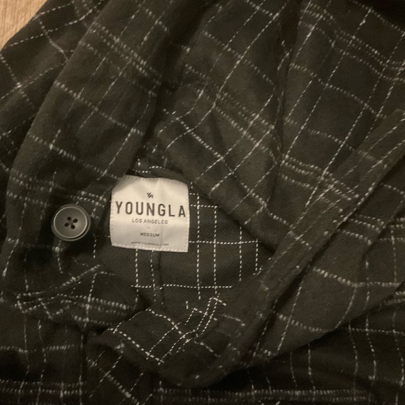 YoungLA Hooded Flannel - Picture 3 of 3